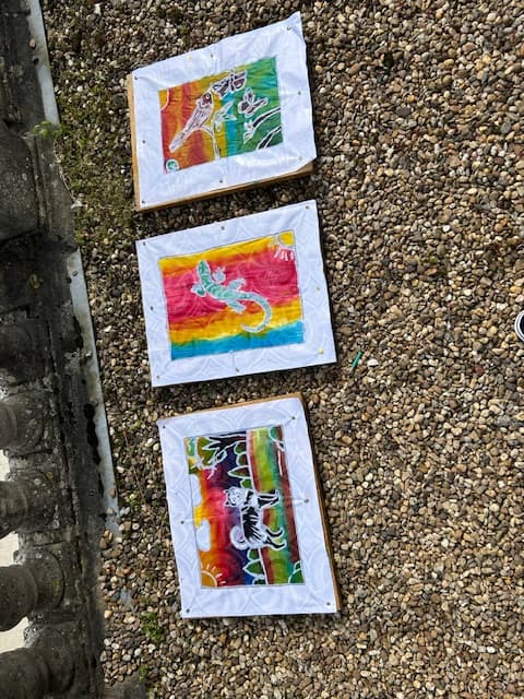 Stage Batiks avec Koffi