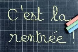 Rentrée scolaire
